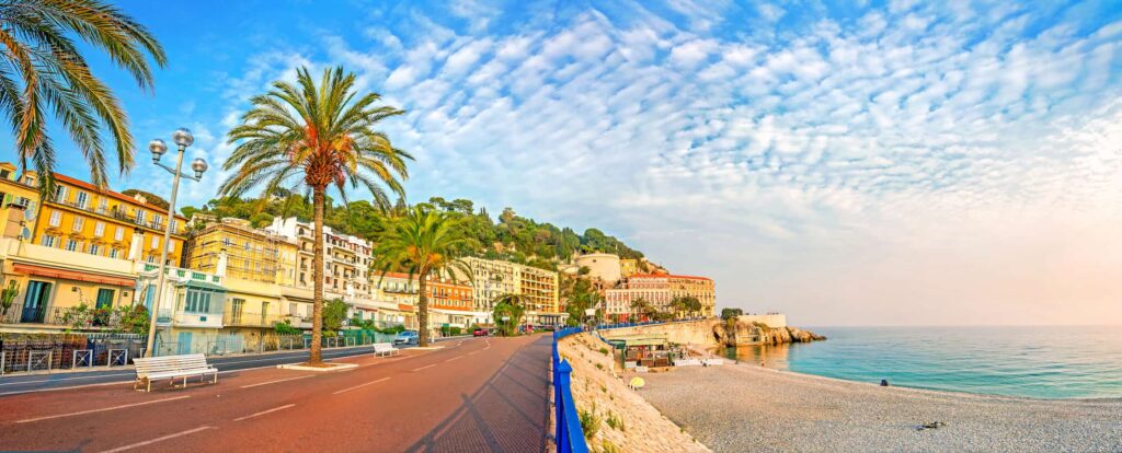 Nice Vielle Ville, promenade des anglais