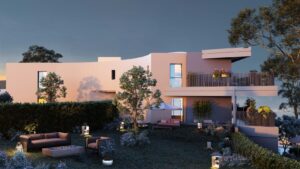 Cannes vue immeuble